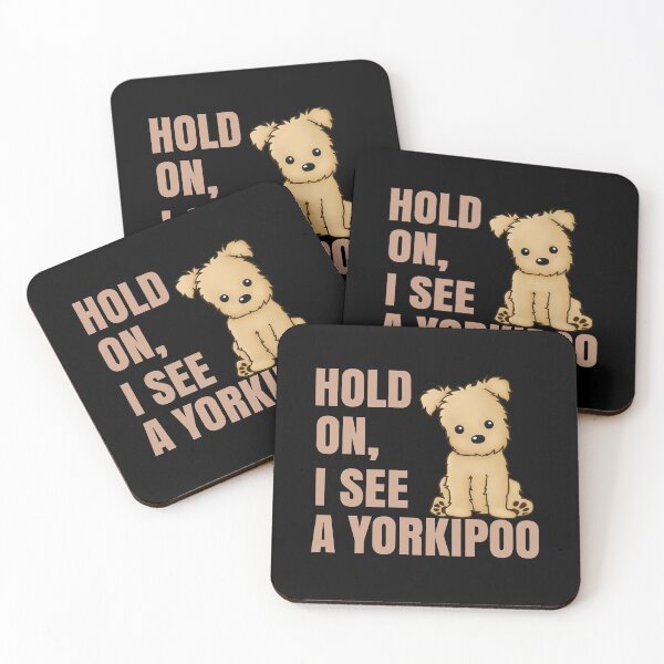 Item preview, Funny Yorkipoo Hold On I See A Yorkipoo Quote Gift For Kids designed and sold by medbdj.
