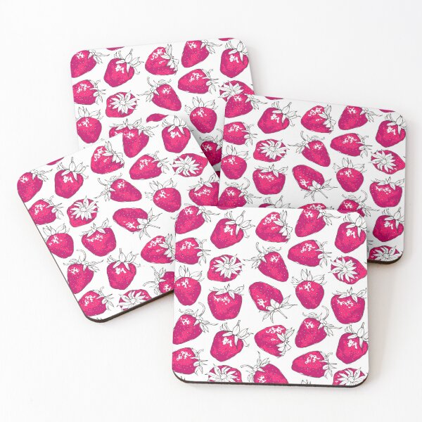 Item preview, strawberry seamless pattern designed and sold by Gurshnet68.