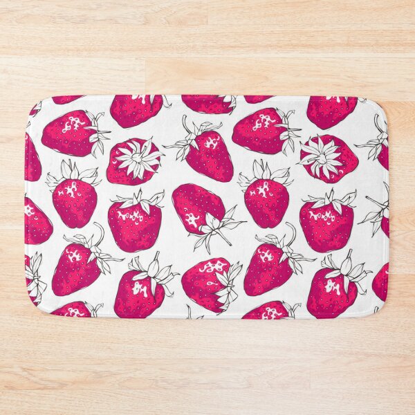 Item preview, strawberry seamless pattern designed and sold by Gurshnet68.
