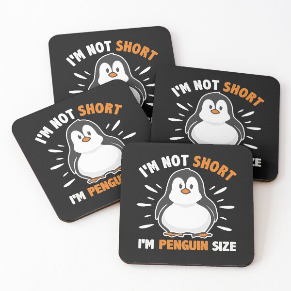 Item preview, I'm not short I'm Penguin Size Cute Baby Penguin Lover Gifts  designed and sold by alenaz.