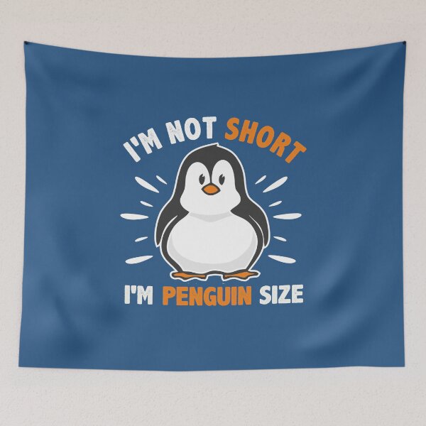 Item preview, I'm not short I'm Penguin Size Cute Baby Penguin Lover Gifts  designed and sold by alenaz.