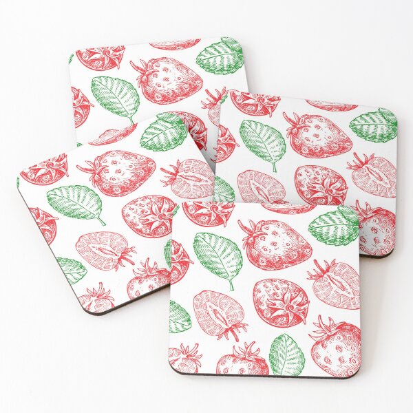 Item preview, strawberry seamless pattern designed and sold by Gurshnet68.