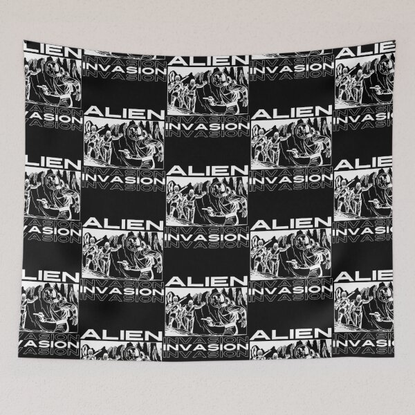 Item preview, Alien Invasion, Alien Invasion Scene  designed and sold by MeilichKurtti.