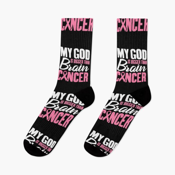 Item preview, My God is Bigger Than Brain Cancer Support Awareness Beat Cancer designed and sold by Merchking1.