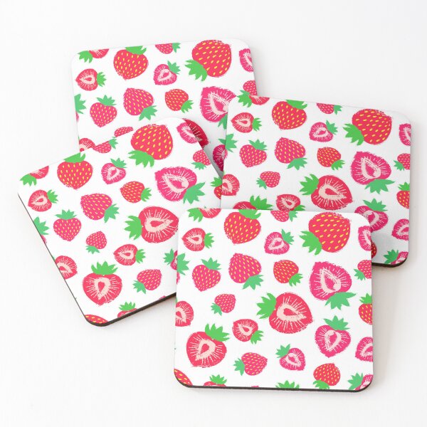 Item preview, strawberry seamless pattern designed and sold by Gurshnet68.