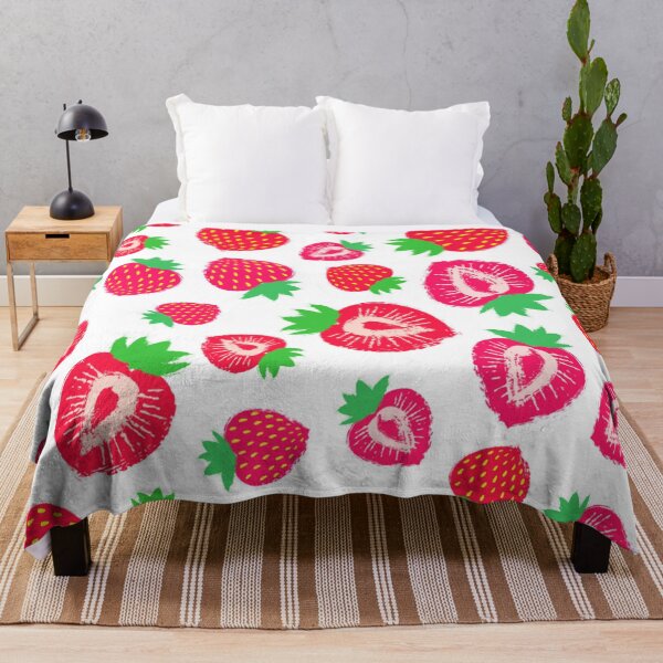Item preview, strawberry seamless pattern designed and sold by Gurshnet68.