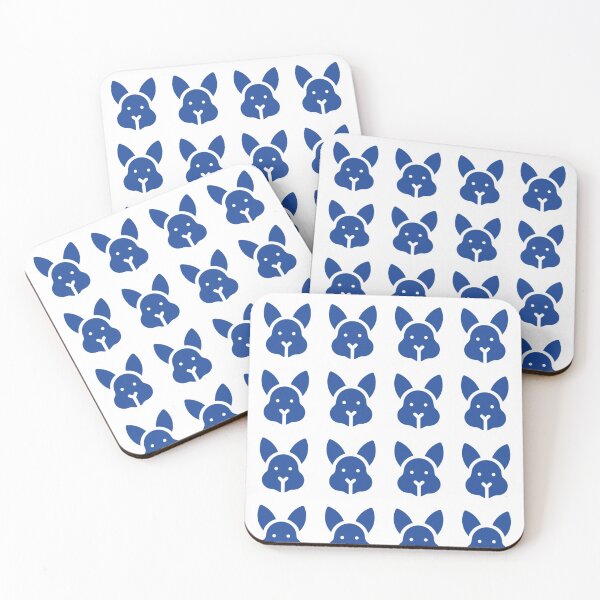 Item preview, Rabbits (Blue Pattern) designed and sold by PSheekey.