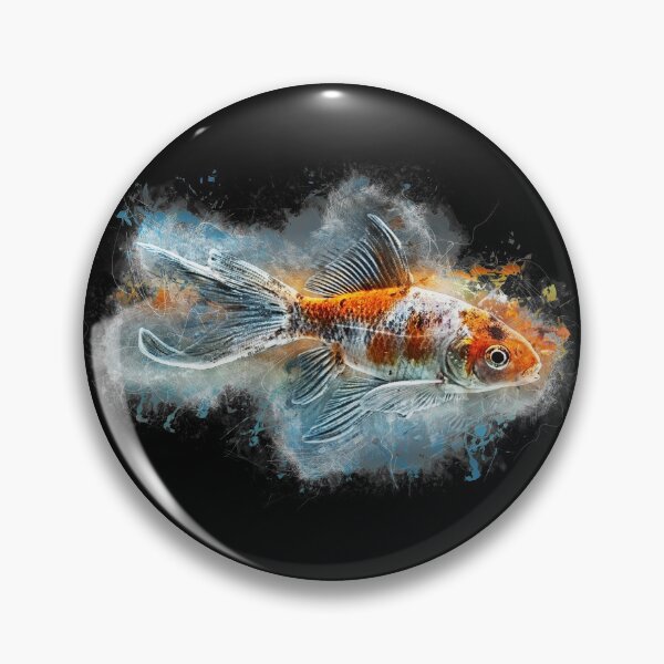 Item preview, Shubunkin - Carassius auratus designed and sold by AquariumLutter.