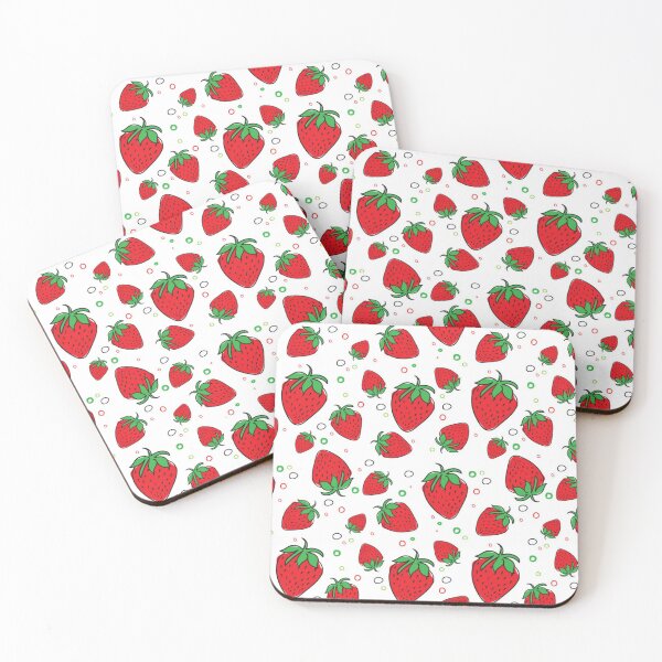 Item preview, strawberry seamless pattern designed and sold by Gurshnet68.