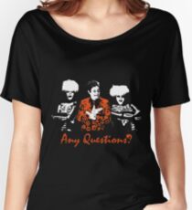 Any Questions? (David S. Pumpkin) Women's Relaxed Fit T-Shirt
