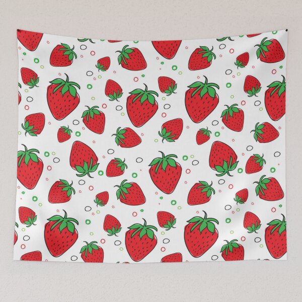 Item preview, strawberry seamless pattern designed and sold by Gurshnet68.