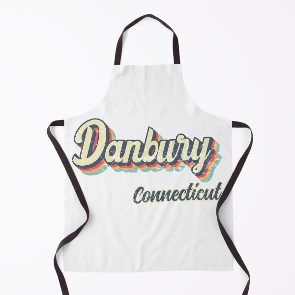 Item preview, Danbury City Connecticut Retro Vintage 70s rainbow designed and sold by Teelogic.