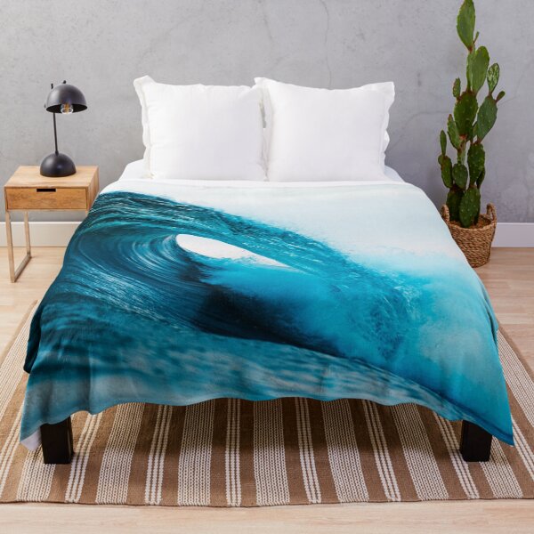 Item preview, Barrel Wave - Landscape of Blue Sea Water Wave designed and sold by Hassan  Adnan.