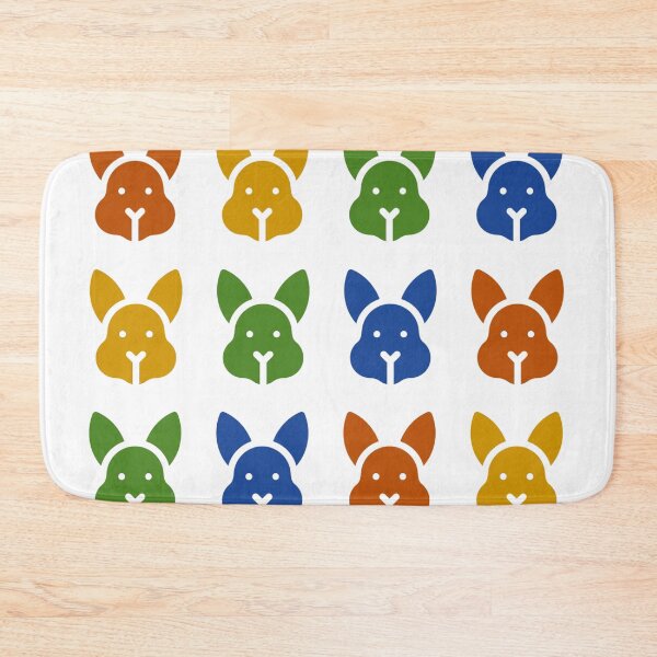 Item preview, Rabbits (Coloured Pattern) designed and sold by PSheekey.