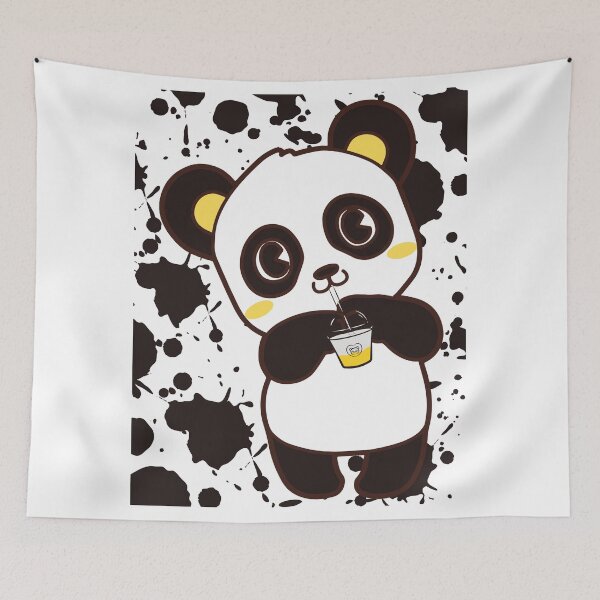 Item preview, Panda bubble tea designed and sold by Love-the-art.