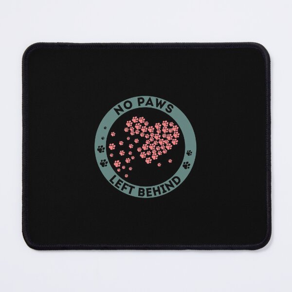 Item preview, No Paws Left Behind | Pet Rescue and Adoption designed and sold by BoldTigerDesign.