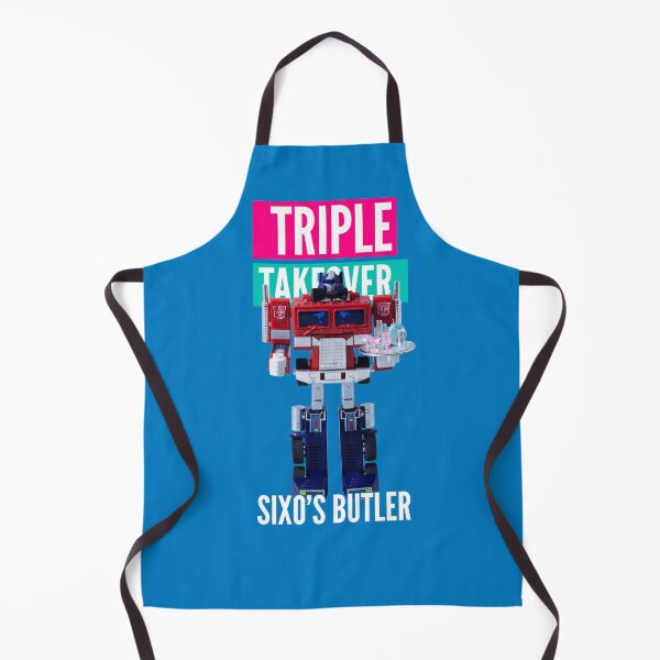 Item preview, Sixo's Butler (blue background) designed and sold by TripleTakeover.
