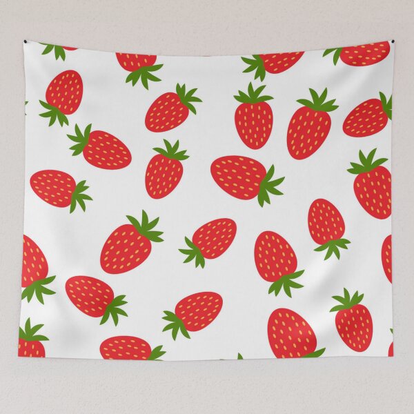 Item preview, strawberry seamless pattern designed and sold by Gurshnet68.