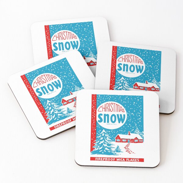 Item preview, CHRISTMAS SNOW FLAKES - PACKAGING designed and sold by ThrowbackAds.