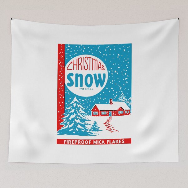 Item preview, CHRISTMAS SNOW FLAKES - PACKAGING designed and sold by ThrowbackAds.