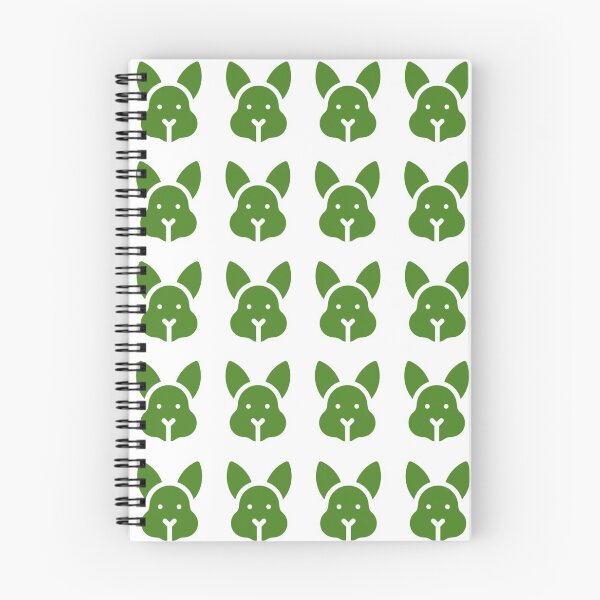 Item preview, Rabbits (Green Pattern) designed and sold by PSheekey.
