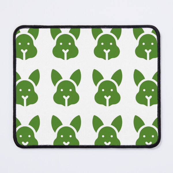 Item preview, Rabbits (Green Pattern) designed and sold by PSheekey.