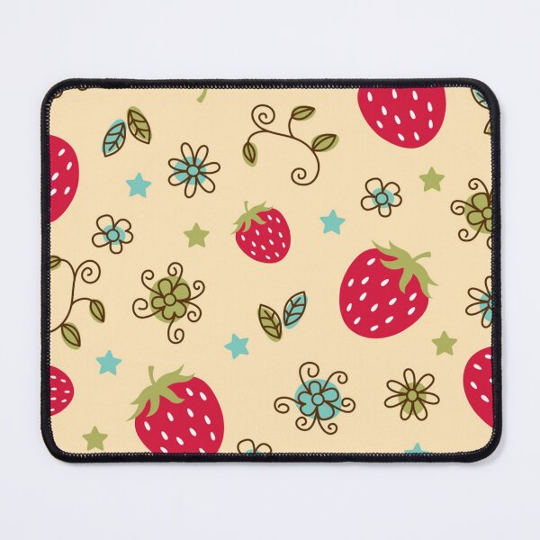 Item preview, strawberry seamless pattern designed and sold by Gurshnet68.