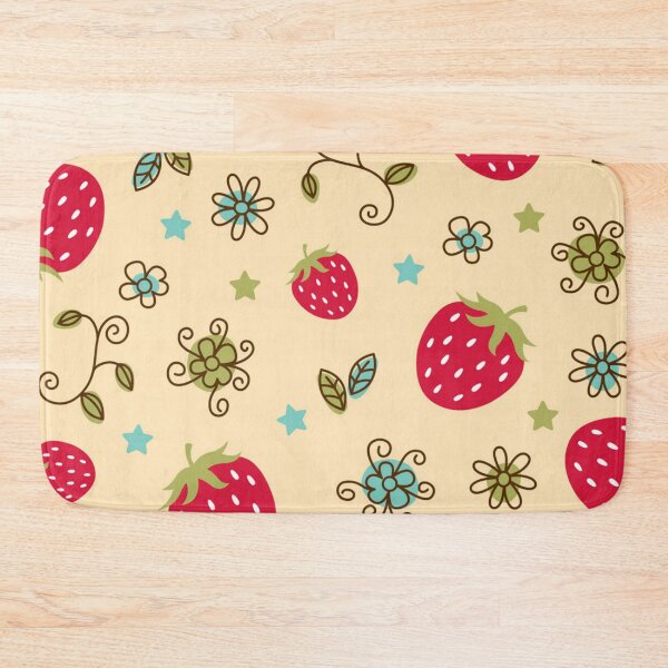 Item preview, strawberry seamless pattern designed and sold by Gurshnet68.