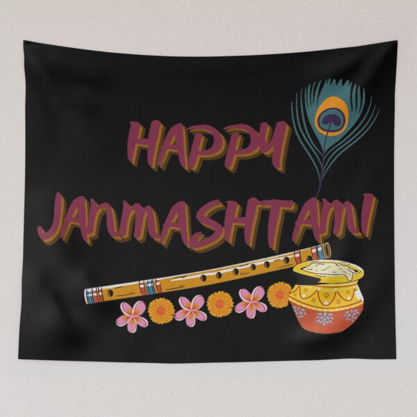 Item preview, Happy Janmashtami designed and sold by Simi2020.