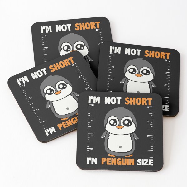 Item preview, I'm Not Short I'm Penguin Size Penguins Lover Funny Gift designed and sold by alenaz.