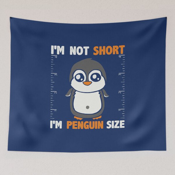 Item preview, I'm Not Short I'm Penguin Size Penguins Lover Funny Gift designed and sold by alenaz.