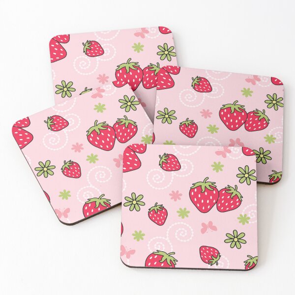 Item preview, strawberry seamless pattern designed and sold by Gurshnet68.