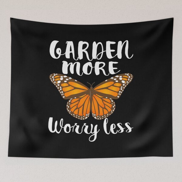 Item preview, Monarch Butterfly Pretty Butterflies for Gardeners, Garden More Worry Less  designed and sold by Merchking1.