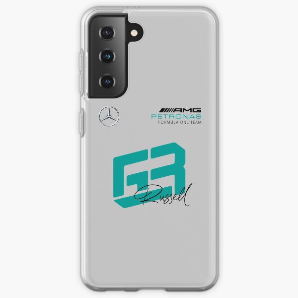 George Russell 63 Mercedes F1 Samsung Galaxy Flexible Hülle