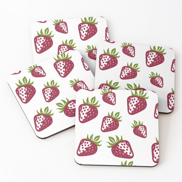 Item preview, strawberry seamless pattern designed and sold by Gurshnet68.