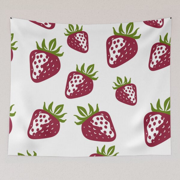 Item preview, strawberry seamless pattern designed and sold by Gurshnet68.