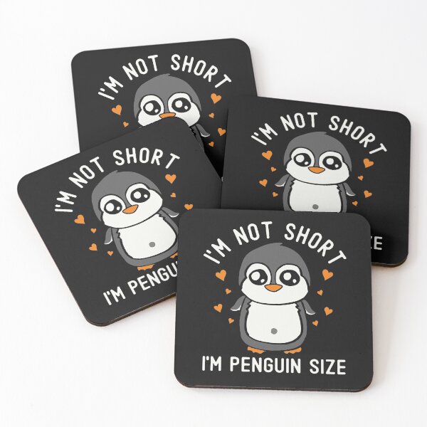 Item preview, I'm Not Short I'm Penguin Size Cute Baby Bird Penguins Lover Funny Gift designed and sold by alenaz.