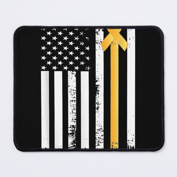 Item preview, Gold ribbon in a flag designed and sold by danielleclh.
