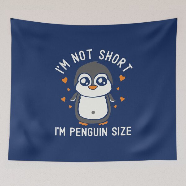 Item preview, I'm Not Short I'm Penguin Size Cute Baby Bird Penguins Lover Funny Gift designed and sold by alenaz.