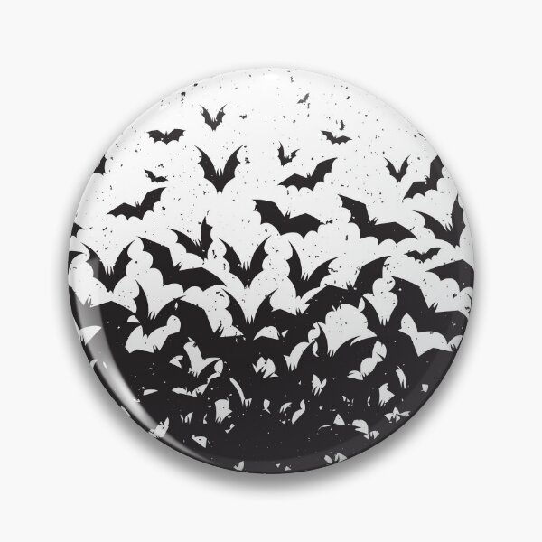 Item preview, flat halloween bats patterns designed and sold by EndriDulellari.