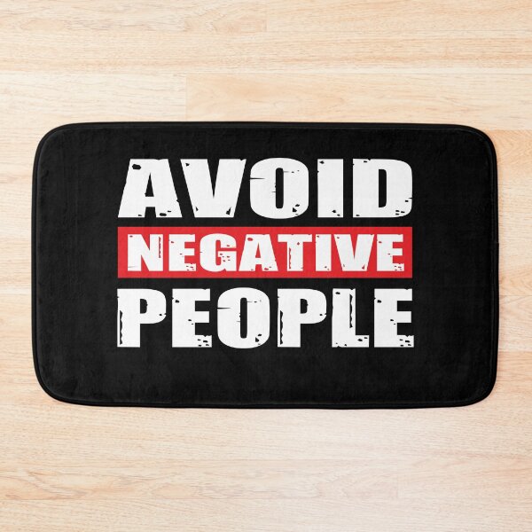 Item preview, AVOID NEGATIVE PEOPLE designed and sold by NexiPrint.