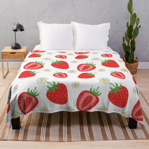Item preview, strawberry seamless pattern designed and sold by Gurshnet68.