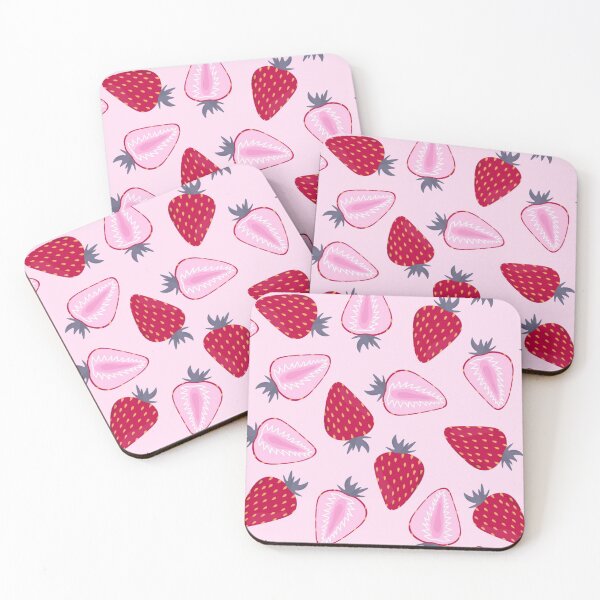 Item preview, strawberry seamless pattern designed and sold by Gurshnet68.