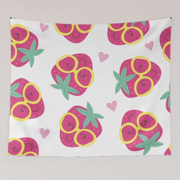 Item preview, strawberry seamless pattern designed and sold by Gurshnet68.