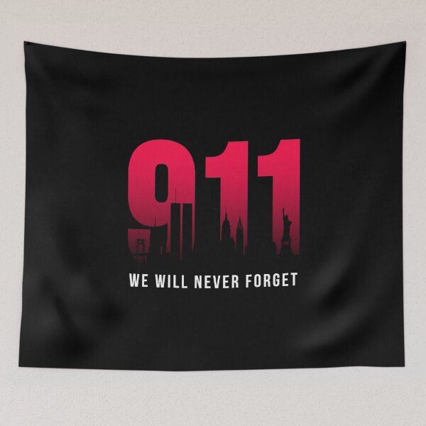 Item preview, Never forget 20th anniversary Patriot Day design designed and sold by HROC.