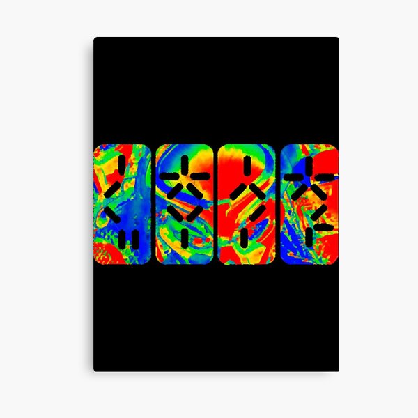 Full print Simbols Predator  Canvas Print