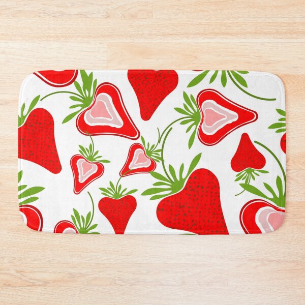 Item preview, strawberry seamless pattern designed and sold by Gurshnet68.