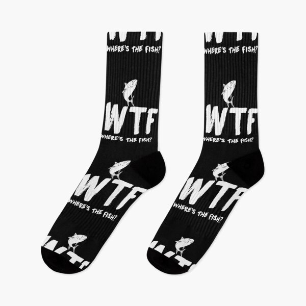 Item preview, WTF Where's The Fish, Funny Hunting Fishing, Fisherman, Lake River Camping Dad designed and sold by Merchking1.