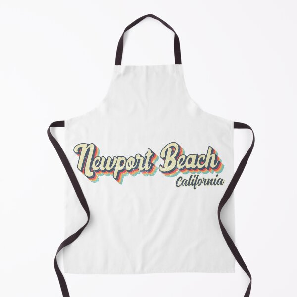 Item preview, Newport Beach City California Retro Vintage 70s rainbow designed and sold by Teelogic.