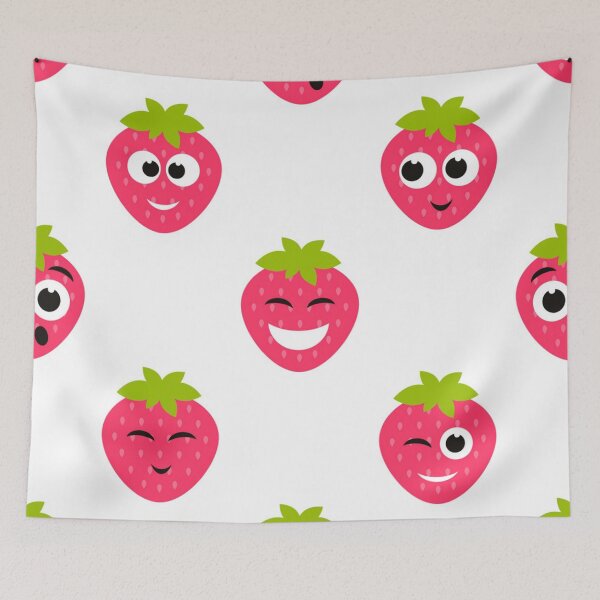 Item preview, strawberry seamless pattern designed and sold by Gurshnet68.